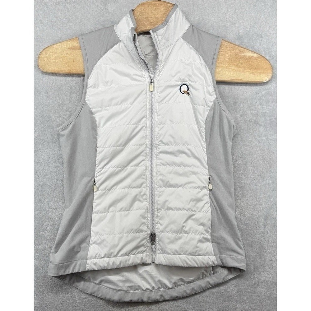 Zero Restriction Performance Quail Hollow Club Golf Vest White Womens's Size‎ M